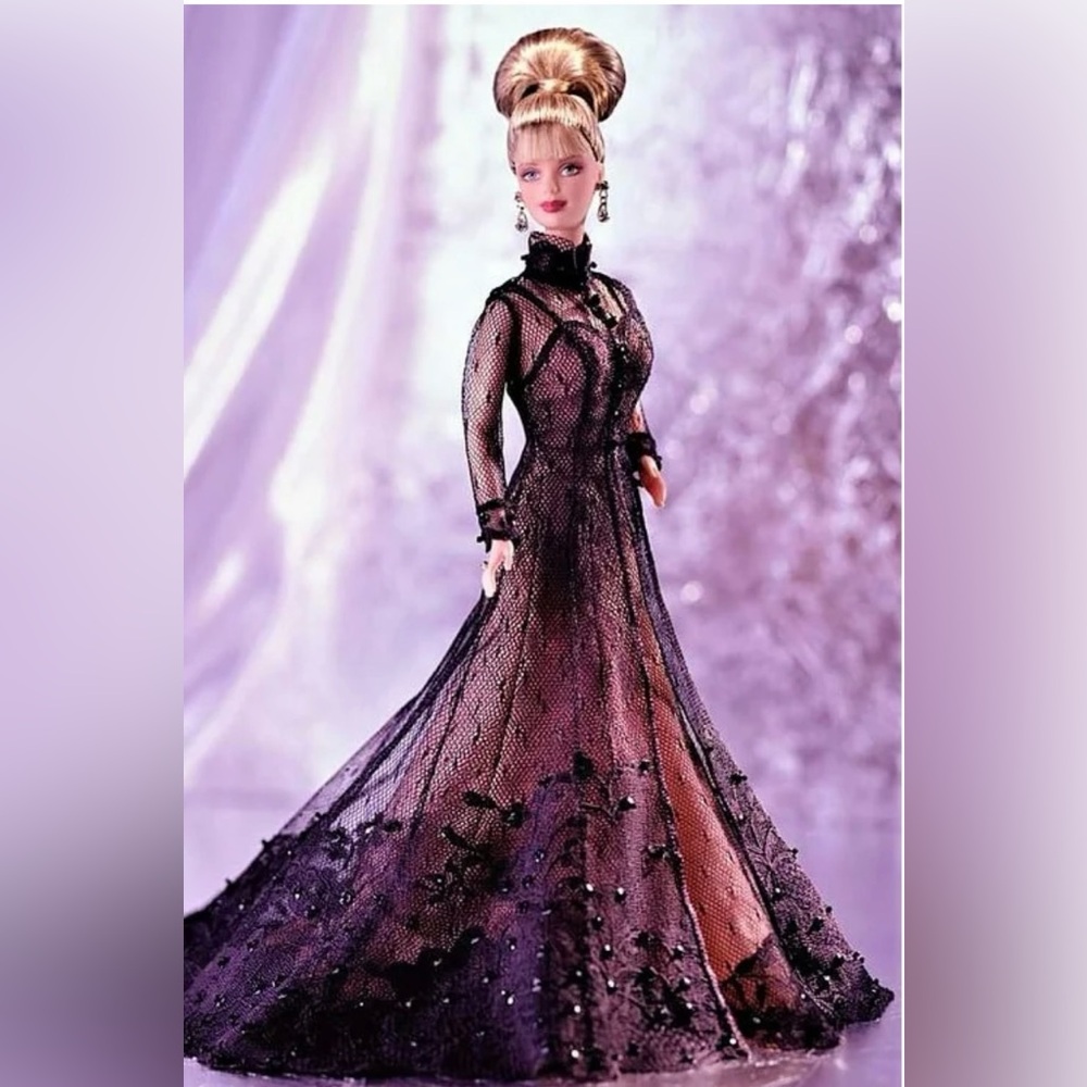 NIB Nolan Miller Sheer Illusion Barbie Collectible Doll